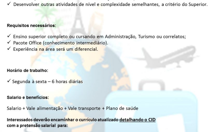 [Grupo Empregos em Brasília] CONSULTOR TELEOPERADOR-PCD