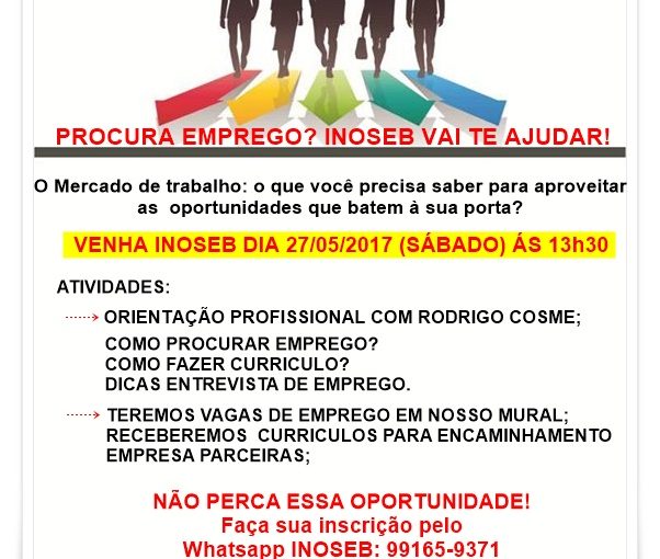 [Grupo Empregos em Brasília] Palestra Orientação Profissional para PCD