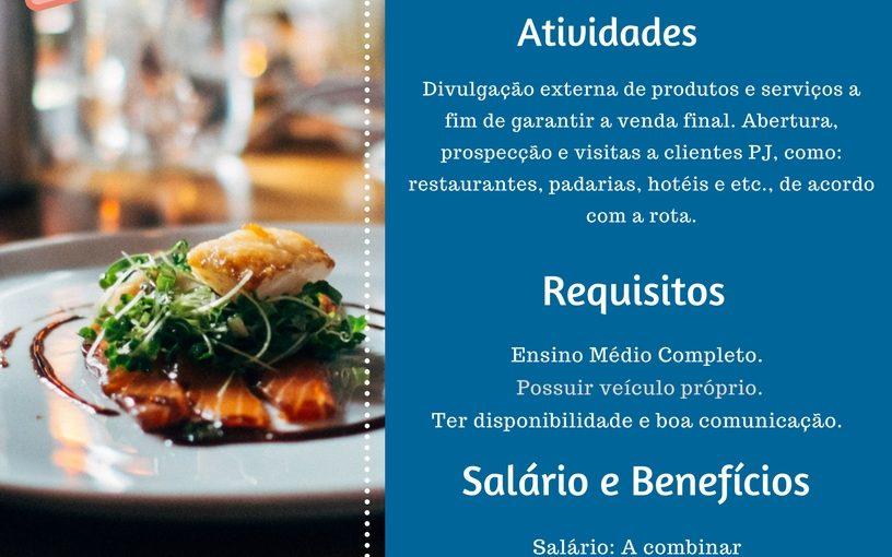 [Grupo Empregos em Brasília] Divulgador Externo – Urgente – 12/06/17