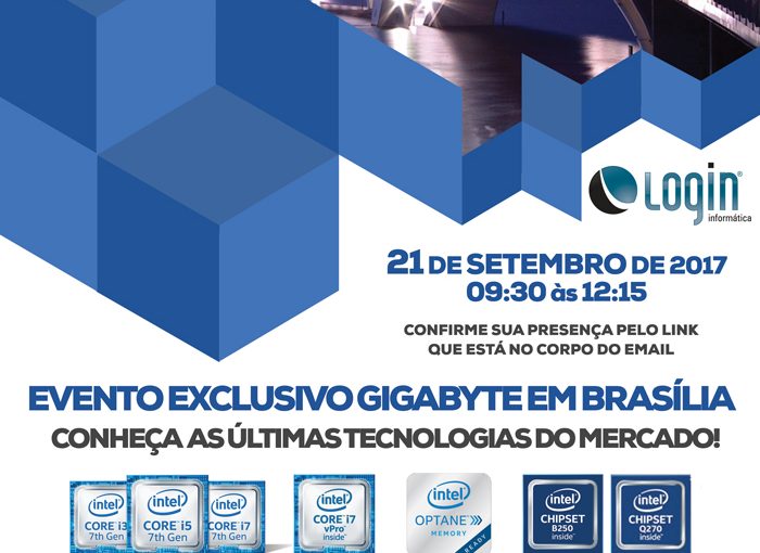 [leonardoti] Convite – Evento Intel / GIGABYTE / Login Informática em 21/09 – Brasília/DF