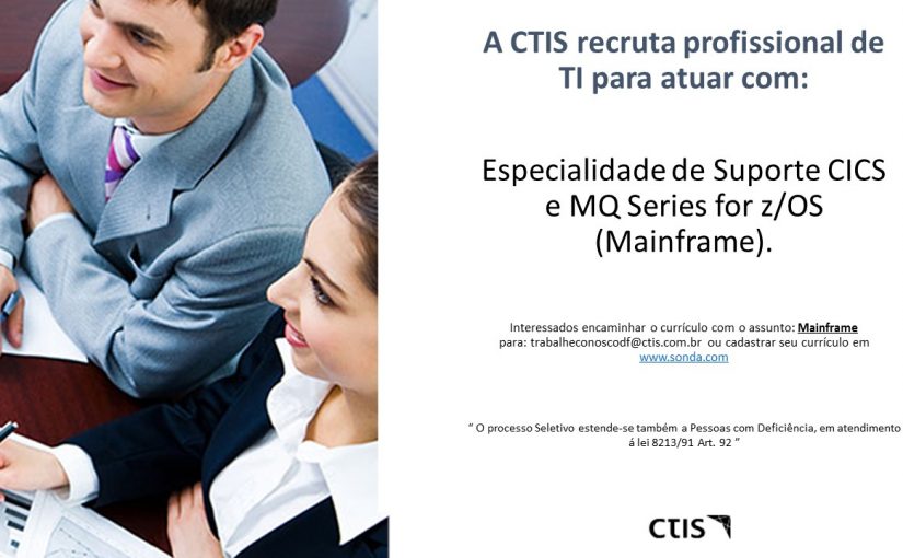 [GEBE Empregos] Oportunidades – CTIS 04/09