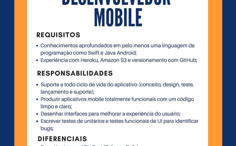[ClubInfoBSB] Desenvolvedor Mobile