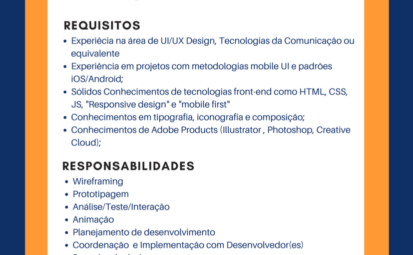 [ClubInfoBSB] Vaga UI/UX Designer