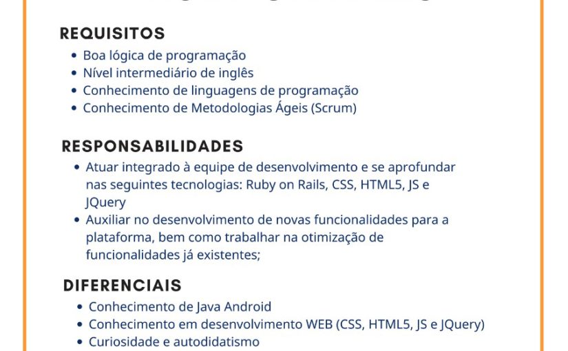 [ClubInfoBSB] Estágio RUBY ON RAILS