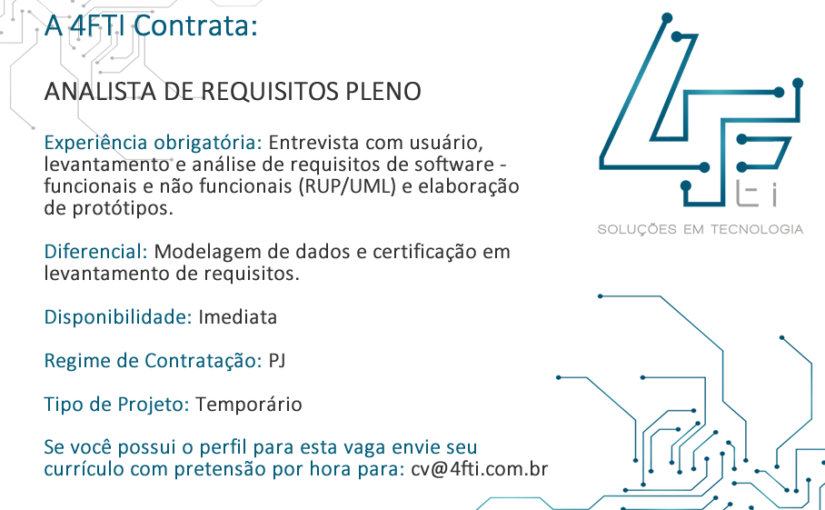 [leonardoti] Analista de Requisitos