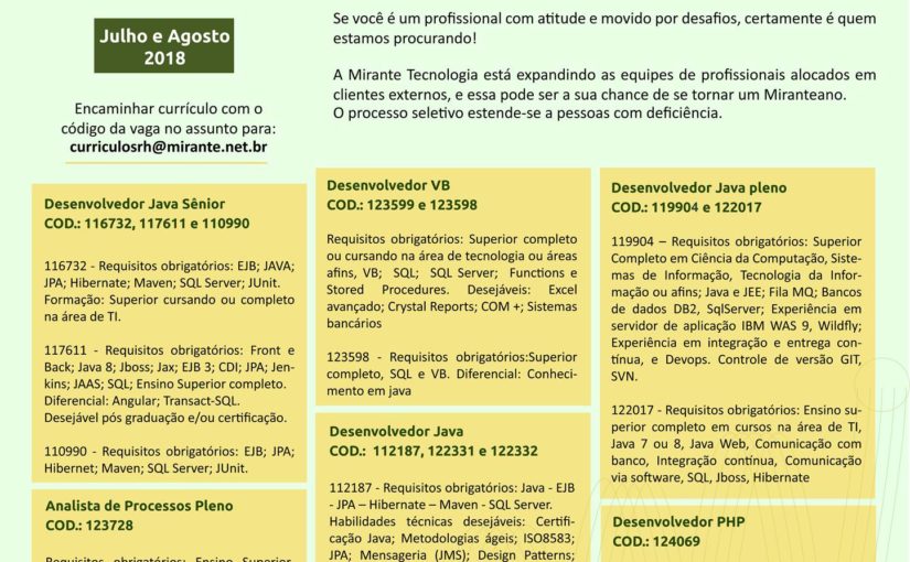 [leonardoti] RES: Oportunidades – Mirante Tecnologia Retificação