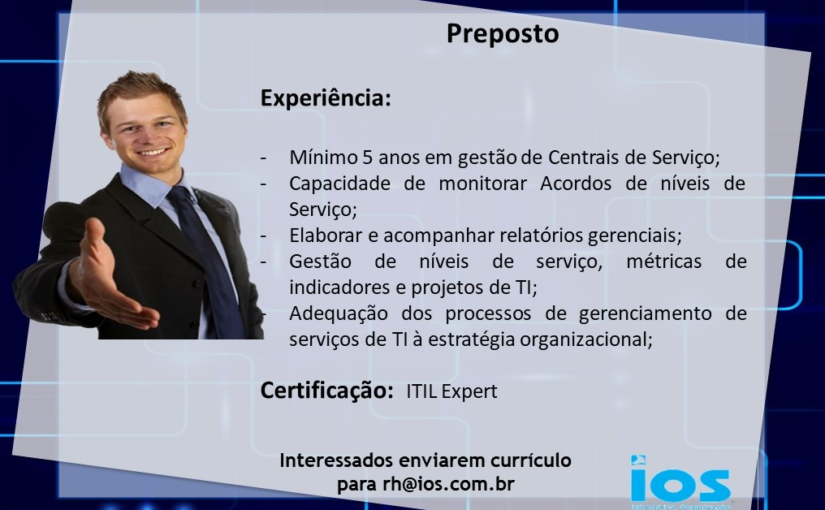 [leonardoti] Preposto ITIL Expert