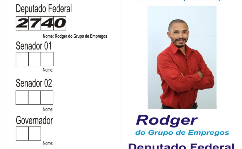 [GEBE Oportunidades] Propaganda Eleitoral – Rodger do Grupo de Empregos 28/08