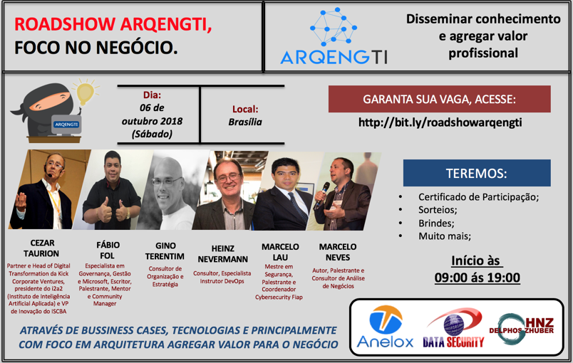 [ClubInfoBSB] 🗣️[ABERTO] 3º LOTE DE INGRESSOS 🔝🎯 – PARA O ROADSHOW ARQENGTI 🌎