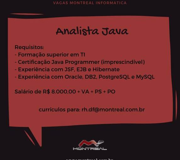 [ClubInfoBSB] Analista Java