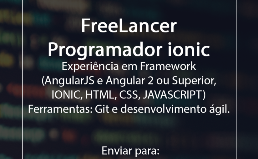 [ClubInfoBSB] Vagas para Programador Ionic