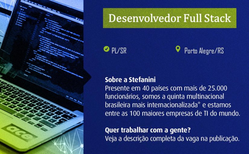 [ClubInfoBSB] OPORTUNIDADE PYTHON PARA ATUAR EM PORTO ALEGRE