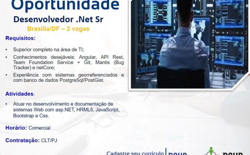 [leonardoti] OPORTUNIDADE – DESENVOLVEDOR .NET SÊNOR