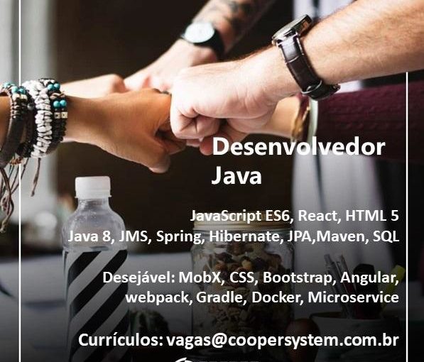 [ClubInfoBSB] Oportunidade Desenvolvedor Java- Coopersystem