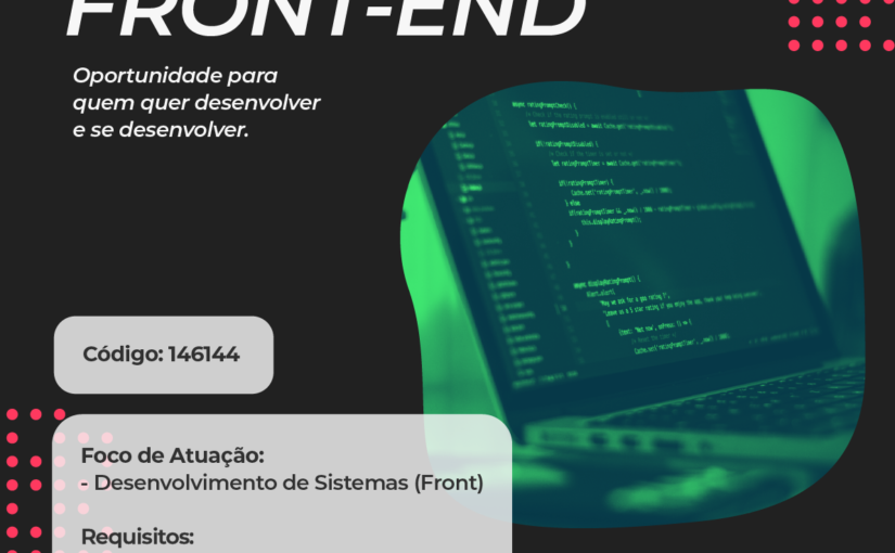 [GEBE Oportunidades] Oportunidades FRONT – END- Mirante Tecnologia