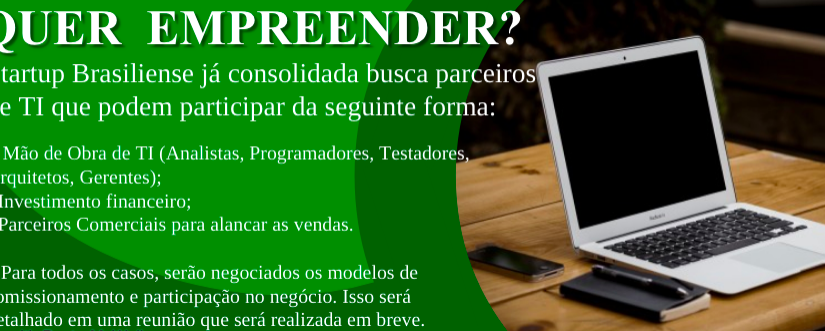 [ClubInfoBSB] Lembrete -> VOCÊ É DE TI? QUER EMPREENDER? CHEGOU A HORA !