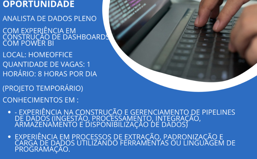 [leonardoti] ANALISTA DE DADOS BI – PLENO