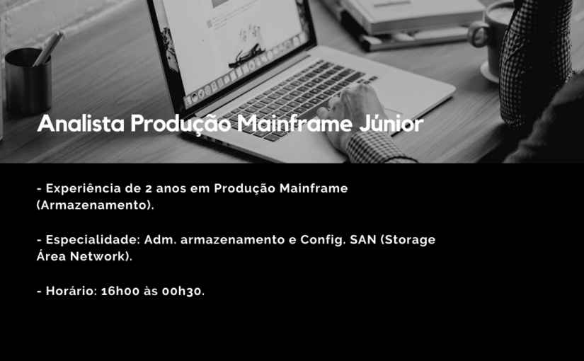 [ClubInfoBSB] [RPGroup] – OPORTUNIDADES: PRODUÇÃO MAINFRAME