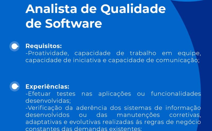 [ClubInfoBSB] Vaga Analista de Qualidade de Software