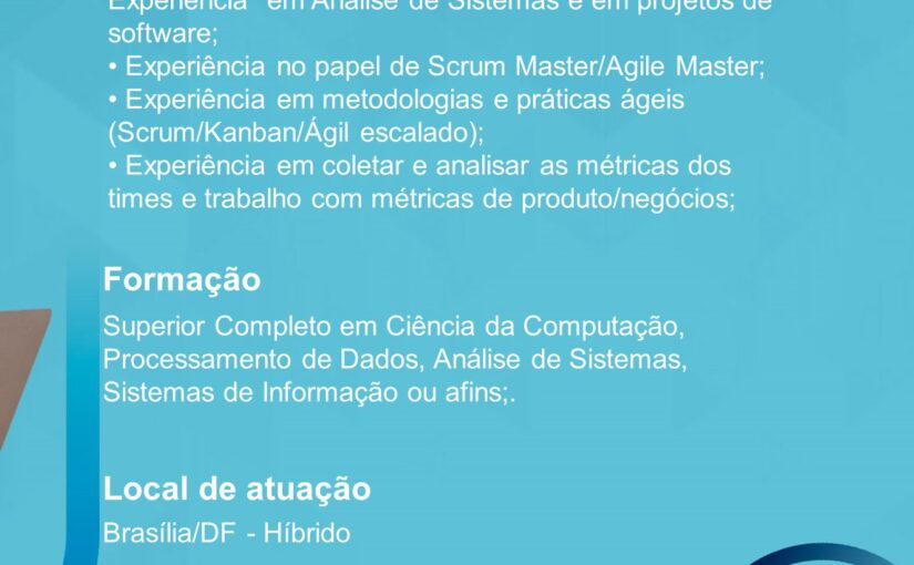 [ClubInfoBSB] OPORTUNIDADES CAST GROUP – ANALISTA DE REQUISITOS