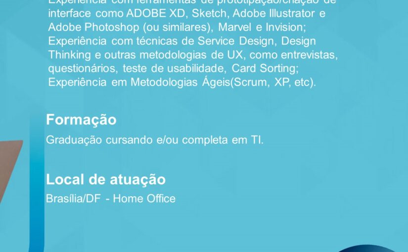 [ClubInfoBSB] OPORTUNIDADES CAST GROUP – ANALISTA DE UX/UI