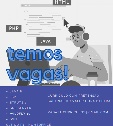 [ClubInfoBSB] Desenvolvedor JAVA Pleno – Hibrido