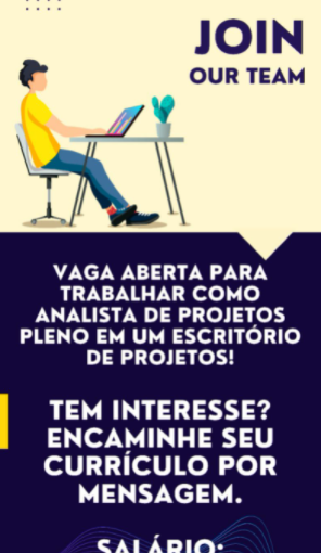 [ClubInfoBSB] VAGA: Analista de projetos pleno