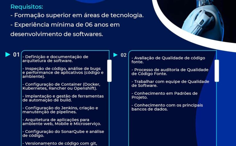 [ClubInfoBSB] Vaga Arquiteto de Software