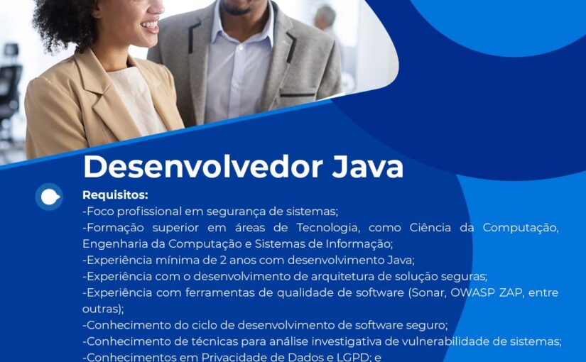 [ClubInfoBSB] Desenvolvedor Java