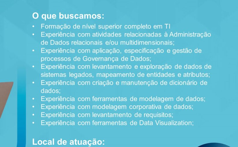 [ClubInfoBSB] OPORTUNIDADE – HOME OFFICE – CAST GROUP