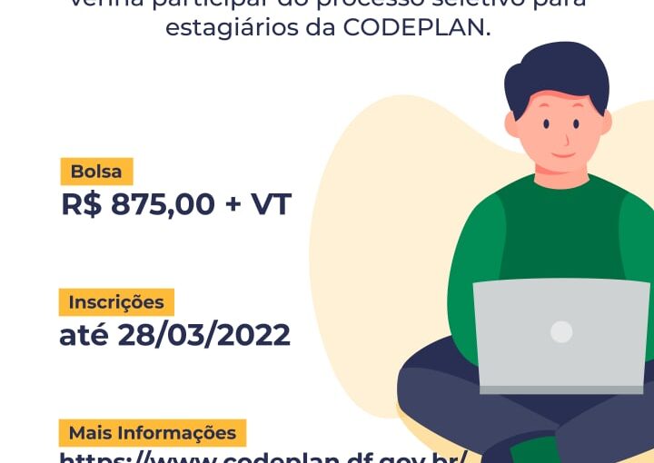 [ClubInfoBSB] Vaga – Estágio na CODEPLAN