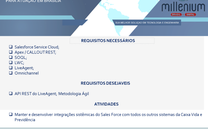 [leonardoti] OPORTUNIDADE PARA DESENOLVEDOR SALESFORCE