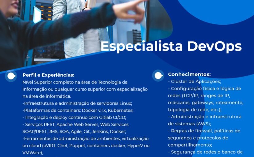 [ClubInfoBSB] Vaga – Especialista DevOps