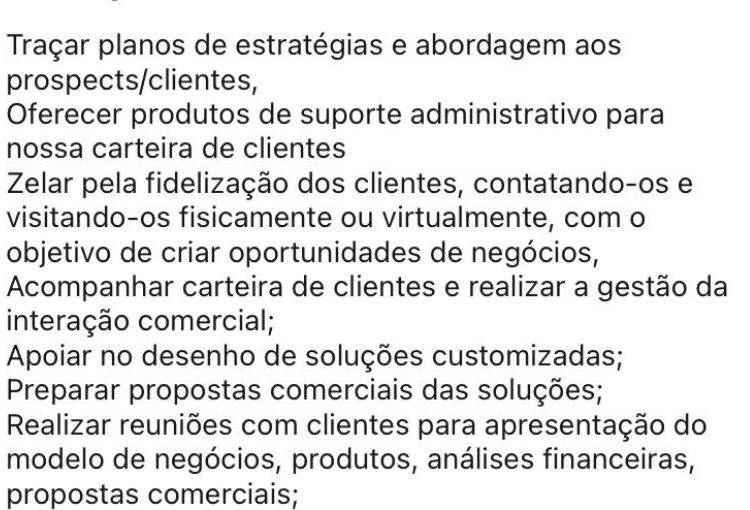 [ClubInfoBSB] Vaga – Consultor de Vendas ERP