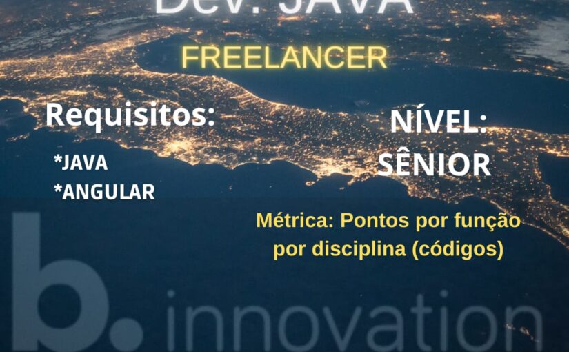 [ClubInfoBSB] VAGAS FREELANCER JAVA E .NET (C#)