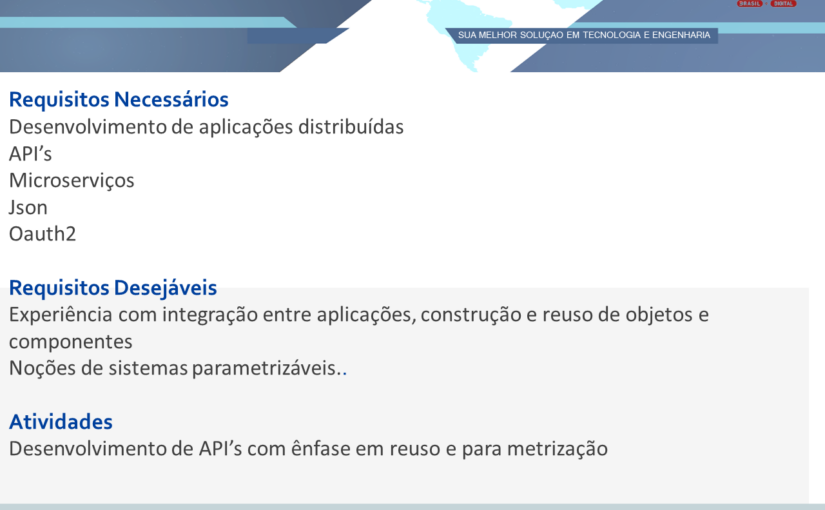 [ClubInfoBSB] OPORTUNIDADE HOME OFFICE PARA ANALISTA .NET SENIOR