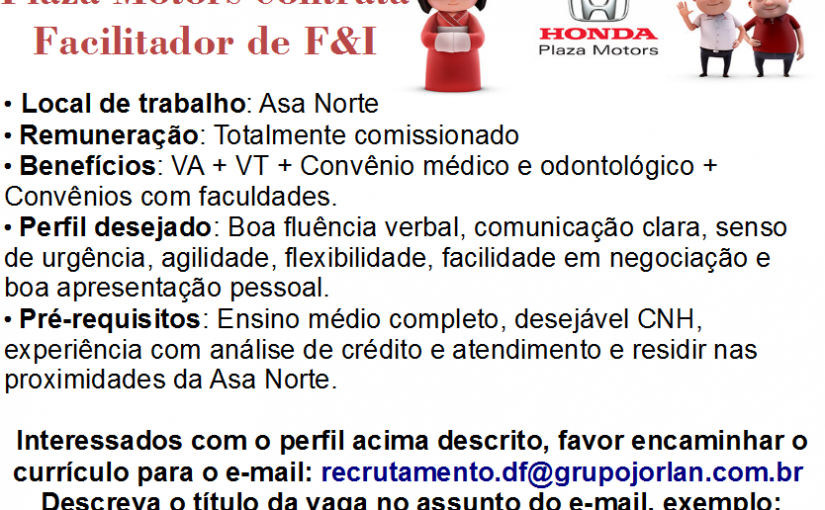 [Grupo Empregos em Brasília] FACILITADOR 17/01/17 4