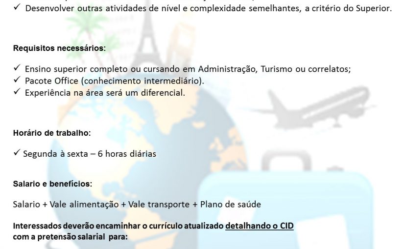 [Grupo Empregos em Brasília] PCD-Consultor Teleoperador 07/03