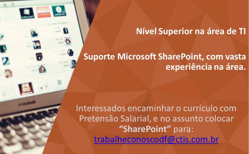 [ClubInfoBSB] Especialista suporte SharePoint